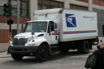 picture of a postal truck